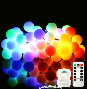 ALOVECO 50 LED Battery Powered Fairy String Lights