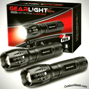 GearLight LED Tactical Flashlight S1000